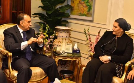 رئيس المجلس القومي للطفولة والأمومة تلتقى محافظ اسيوط