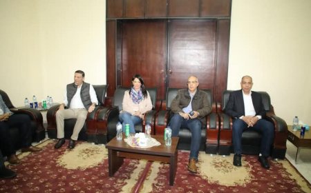 وزراء الزراعة والتخطيط والري يتفقدون أنشطة مشروع الاستثمارات الزراعية "سيل" بمحافظة المنيا