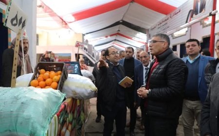 محافظ الجيزة يتفقد موقع سوق السمك القديم بـ المنيب لاستغلاله في إنشاء منافذ سلعية لتوفير السلع الغذائية