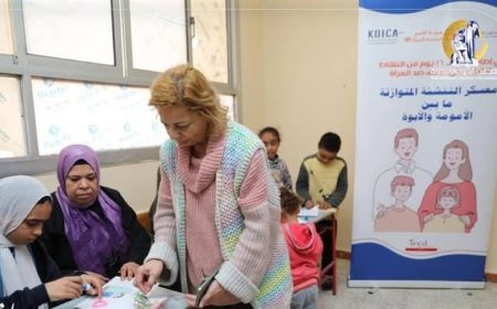 "القومى للمرأة" ينظم نشاط ثقافى توعوى لطالبات الصف الاول الاعدادى ب الأسمرات