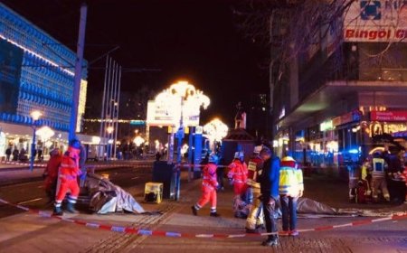 مقتل 11 شخصًا وإصابة 80 آخرين بـ سوق عيد الميلاد شرق ألمانيا الإتحادية