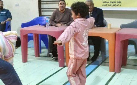 وزارة الشباب و الرياضة تواصل جهودها لاكتشاف المواهب الرياضية في بني سويف
