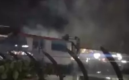 الحماية المدنية تسيطر علي حريق كورنيش الإسكندرية