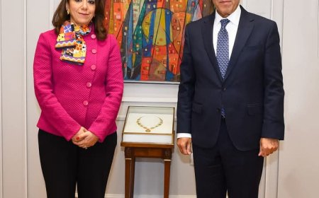 وزير الخارجية يستقبل المرشحة المصرية لمنصب نائب رئيس مفوضية الإتحاد الأفريقي