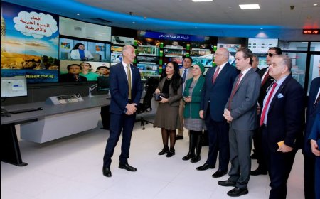 رئيس الهيئة الوطنية للإعلام يلتقى رئيس مجلس إدارة شركة النايل سات