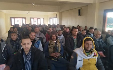 وزارة العمل تعقد إختبارات على فرص عمل في مشروع الضبعة