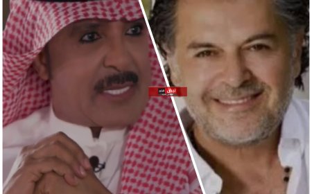 مكتب الفنان راغب علامة ينفي تصريحاته مع الفنان عبد الله بالخير..ويؤكد المكالمه مزيفة