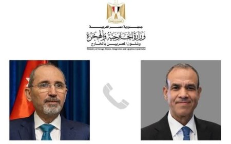 وزير الخارجية والهجرة ونظيره الأردني يناقشان أبرز المستجدات على الساحة السورية
