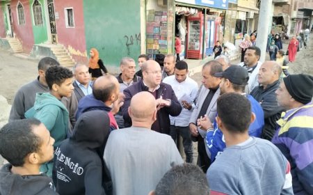 محافظ الجيزة يكلف "الشهابى" بمتابعة أعمال تطهير مصرف الرزقة بعد تضرر الأهالي من أرتفاع منسوب مياة الصرف الصحي