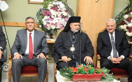 محافظ الجيزة يهنئ الأخوة الأقباط الكاثوليك بعيد الميلاد المجيد