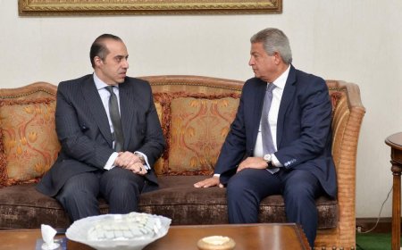 رئيس المجلس الأعلى لتنظيم الإعلام يستقبل وزير الشئون النيابية والقانونية والتواصل السياسي لبحث سبل التعاون المشترك