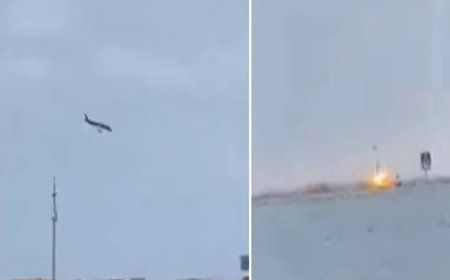 تحطم طائرة ركاب أذرية غرب كازاخستان