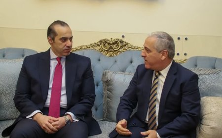 وزير الشئون النيابية والقانونية والتواصل السياسي يلتقي رئيس الهيئة الوطنية للصحافة