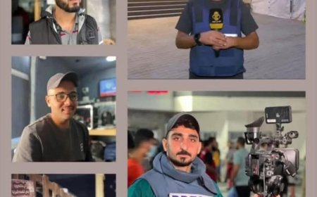 نقابة الصحفيين المصريين تدين مجزرة الاحتلال الصهيوني وتنعيم استشهاد 5 زملاء اليوم