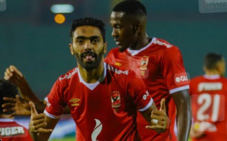 الاهلى يتخطى عقبة المصرى بثنائية نظيفة