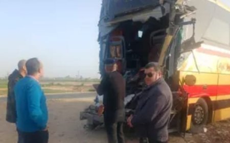 15 قتيلا وجريحا في حادث سير مروع على الصحراوى الغربى