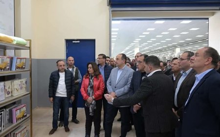 وزيرة التنمية المحلية ضمن وفد وزاري في جولة تفقدية بمصانع غزل المحلة