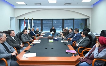 وزير الشباب والرياضة يبحث مع أعضاء الإتحاد الأفريقي للرياضة الجامعية الخطة خلال الفترة المقبلة