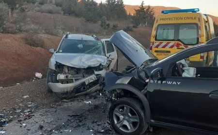 إصابة 17 شخصا في حادث اصطدام في البرلس بكفر الشيخ