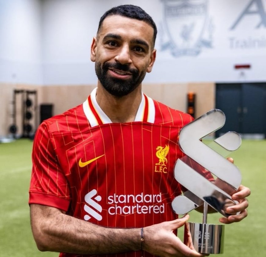 اللاعب محمد صلاح يفوز بجائزة لاعب الشهر في ليفربول عن شهر أكتوبر للمرة الثانية هذا العام