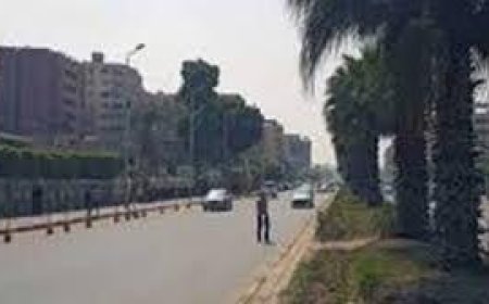 إغلاق كامل لشارع الهرم أمام المركبات المتجهة من المريوطية إلى ميدان الجيزة