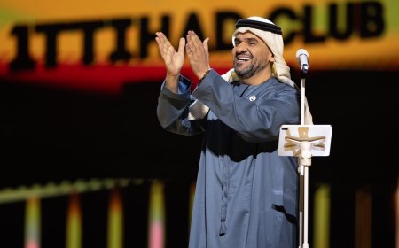 حسين الجسمي في أمسية أسطورية خالدة مع عشاق الاتحاد في السعودية