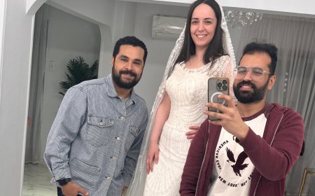 سارة درزاوي نجمه مسرح مصر تتألق في حفل زفافها بتوقيع إسلام وإبراهيم حشاد