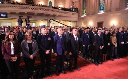 نائبا عن رئيس الوزراء..محافظ القاهرة يشهد إحتفال الطائفة الإنجيلية بمناسبة عيد الميلاد المجيد