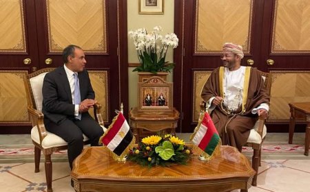 مباحثات سياسية بين وزير الخارجية ونظيره العماني بمسقط
