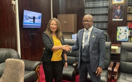 سفيرة مصر تبحث تعزيز التعاون القضائي مع رئيس المحكمة العليا بسيراليون