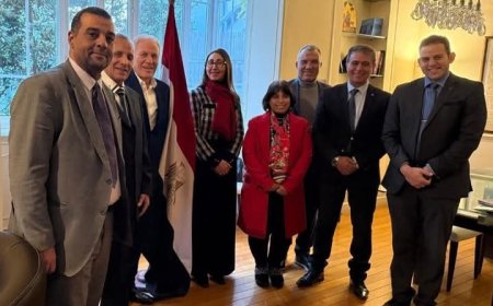القنصل العام في مارسيليا يستقبل رموز الجالية المصرية في جنوب فرنسا وموناكو