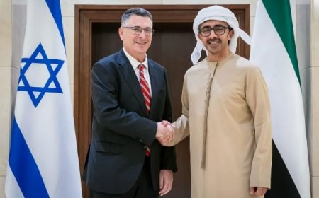 مباحثات بين الإمارات وإسرائيل في أبوظبي لتعزيز جهود وقف إطلاق النار وتحقيق السلام في المنطقة