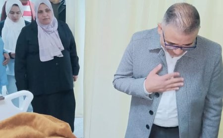 مدير التأمين الصحي بـ القليوبية يتفقد مستشفى النيل بشبرا الخيمة