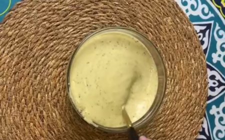 مطبخ ميوش مع زبدة الفسدق
