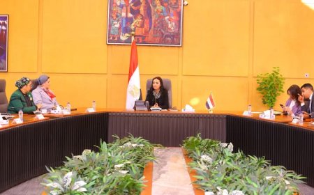 مايا مرسى تترأس اجتماعاً مع قيادتي القومي للمرأة وذوي الإعاقة