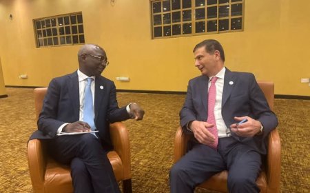 وزير الزراعة يبحث مع نظيريه السنغالي والصومالي تعزيز التعاون المشترك