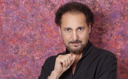 نصير شمة يعرض إبداعاته التشكيلية في معرض "ربع تون" بجاليري الباب بدار الأوبرا