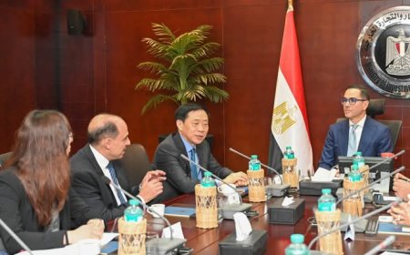 وزير الاستثمار يلتقي ممثلي شركة كينجدم للكتان لاستعراض إنشاء مصنع للكتان في مصر