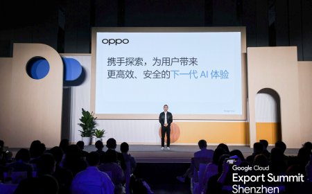 OPPO تكشف عن حلول ذكاء اصطناعي مُبتكرة في قمة Google Cloud Shenzhen 2025 لتعزيز كفاءة وأمان الهواتف الذكية