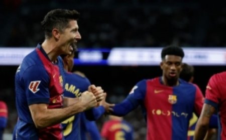 برشلونة يُبدع ويكتسح ريال مدريد بخماسية مثيرة في نهائي السوبر الإسباني