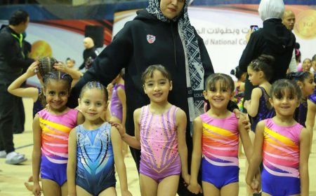 5 لاعبات تحت سن 6 سنوات بسوهاج يحصلن على ميداليات ذهبية ببطولة الجمهورية للجمباز