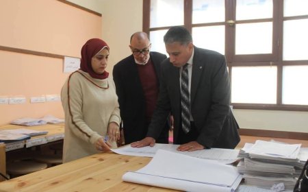 إستبعاد أحد مراقبي الأدوار وتحويله إلى إدارة تعليمية اخري لـ حيازته هاتف محمول أثناء الامتحانات