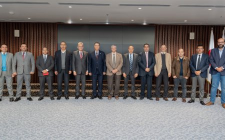 رئيس الجامعة اليابانية يستقبل رئيس مجلس ادارة شركة أبو قير للأسمدة لبحث سبل التعاون