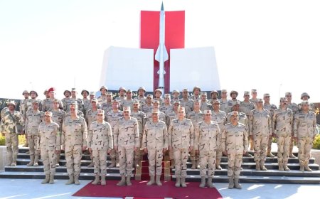 القائد العام للقوات المسلحة يتفقد تشكيلات الدفاع الجوي ويلتقي المقاتلين