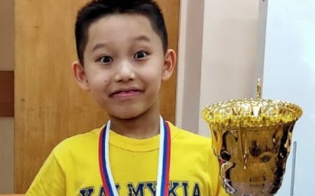 لاعب شطرنج روسي عمره 9 سنوات يحطم الارقام القياسية العالمية