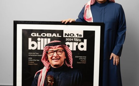عبد المجيد عبد الله يصنع التاريخ..أول فنان عربي في أول سلسلة تُطلقها "بيلبورد العالمية"
