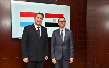 وزير الاستثمار يستقبل نائب رئيس وزراء لوكسمبورج لبحث سبل التعاون الاقتصادي بين البلدين