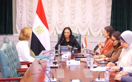 وزيرة التضامن تلتقي رئيسة معهد الصحة الأمريكي لبحث التعاون