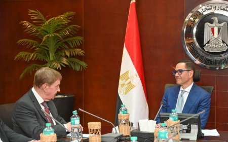 وزير الاستثمار يلتقي وفد بافاريا الألمانية لبحث تعزيز التعاون الاقتصادي والتجاري