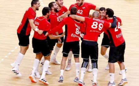 منتخب مصر  يكتسح  الارجنتين 25/39 فى كأس العالم لكرة اليد